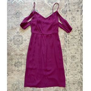 Astr The Label Purple Midi Dress